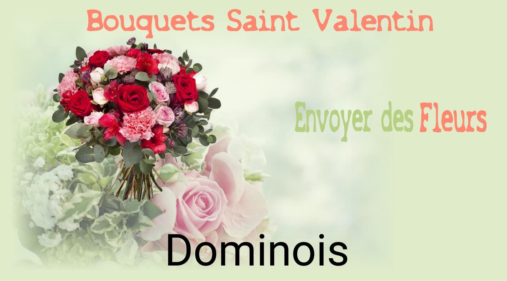 Roses de Saint-Valentin livrées à Dominois